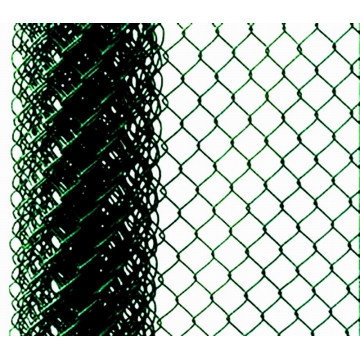 PVC beschichtete Eisen Draht Mesh Kette Link Zaun Netting (anjia-175)